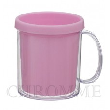 Caneca acrílica para Foto ou Brinde com 10 unidades - COR ROSA