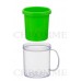 Caneca acrílica para Foto ou Brinde com 10 unidades - COR VERDE