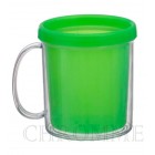 Caneca acrílica para Foto ou Brinde com 10 unidades - COR VERDE