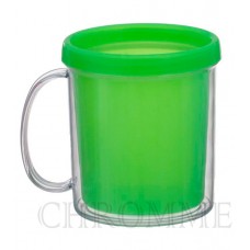 Caneca acrílica para Foto ou Brinde com 10 unidades - COR VERDE