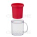 Caneca Acrílica para foto com 50 unidades - Vermelho