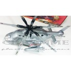 Helicóptero Modelo Attack Helicopter - Com Embalagem - COR PRATA - 4 Unidades