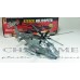 Helicóptero Modelo Attack Helicopter - Com Embalagem - COR PRATA - 4 Unidades