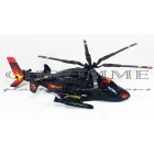 Helicóptero Modelo Black Hawk - COR PRETO - 5 unidades