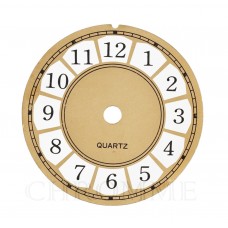 Mostrador Para Relógio 12 cm - Dourado - EMBALAGEM COM 10 UNIDADES