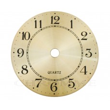 Mostrador Para Relógio em Alumínio 8 cm - Dourado - EMBALAGEM COM 10 UNIDADES