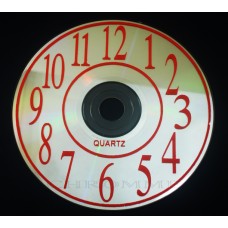 Mostrador Para Relógio em CD 12 cm - Espelhado - EMBALAGEM COM 10 UNIDADES