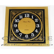 Mostrador Para Relógio 23 X 25 cm - Dourado - EMBALAGEM COM 10 UNIDADES