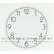 Mostrador Para Relógio 215 m.m - Redondo  Branco - EMBALAGEM COM 10 UNIDADES